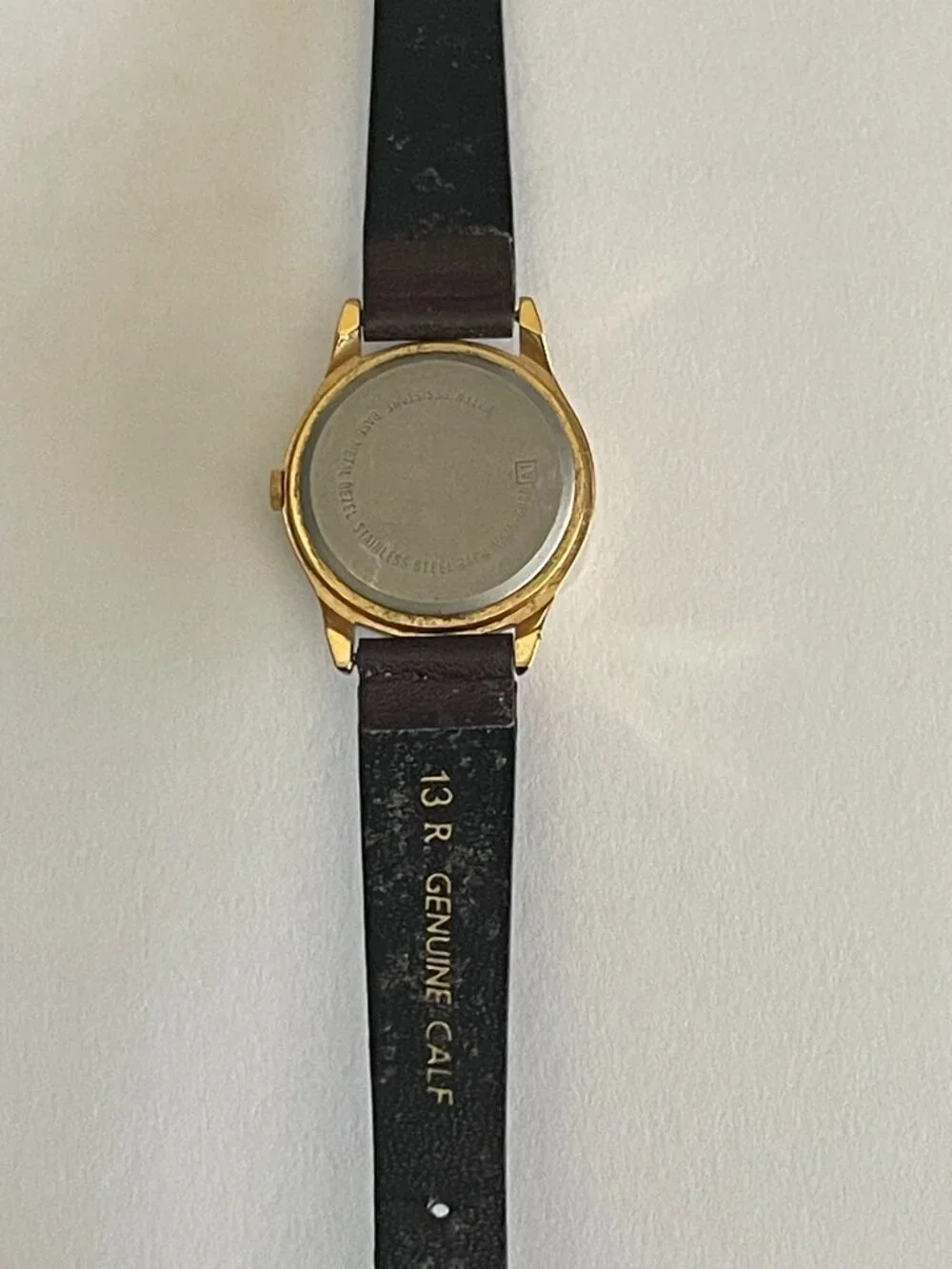 Vintage Lorus Quartz Minnie Mouse Watch with leather band